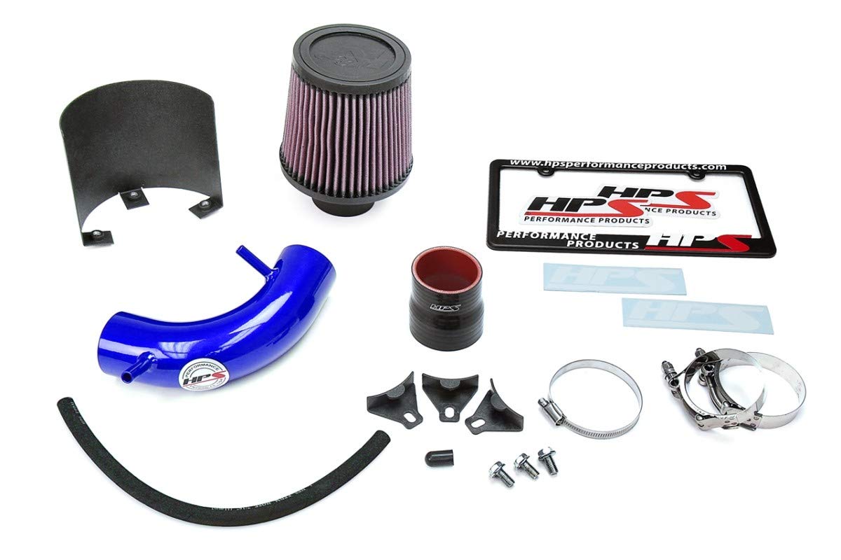 Performance HPS Blue Intercooler Intake Charge Pipe Turbo Boost Compatible for 2011-2013 BMW 335i 335iX 135i 2013-2015 X1 xDrive35i N55 3.0L Turbo, 17-107BL