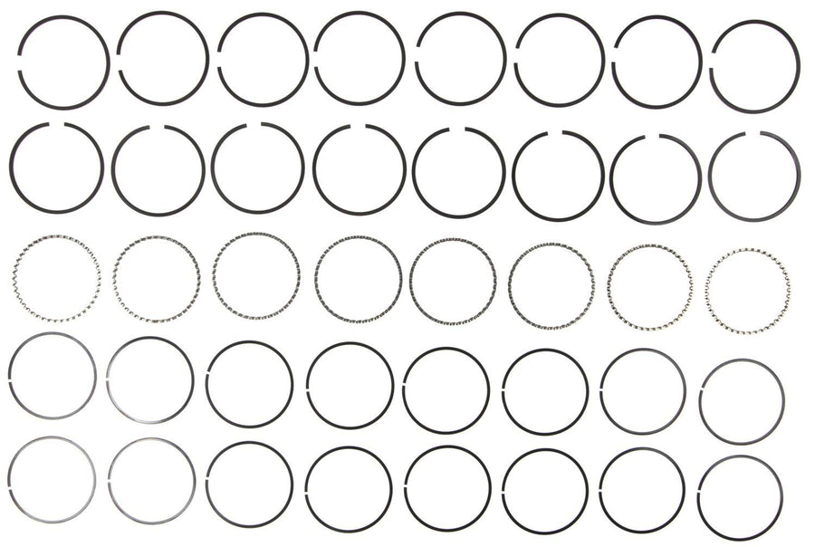 Mahle Rings Checker 50076CP.040 283/307 Engs 65-70 Chevy 283/307 Engs 57-73 Chevy Marine