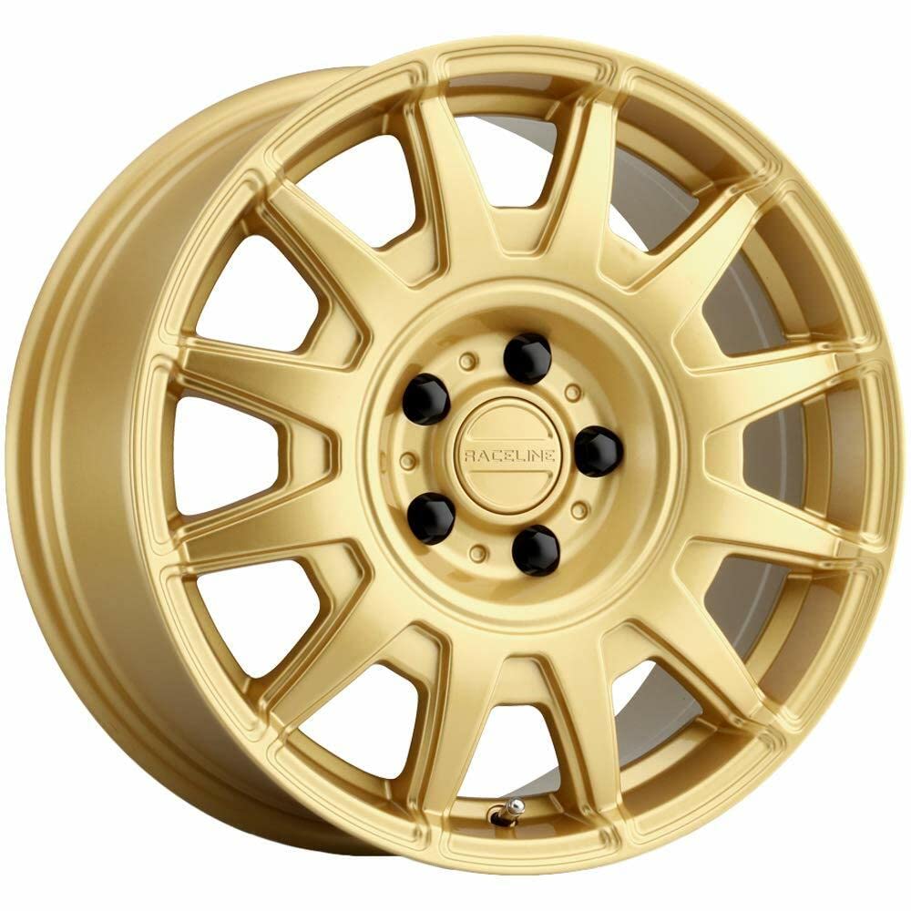 401GD Raceline Wheels AERO Gloss Gold Wheel (17 x 8. inches /5 x 114 mm, 40 mm Offset)