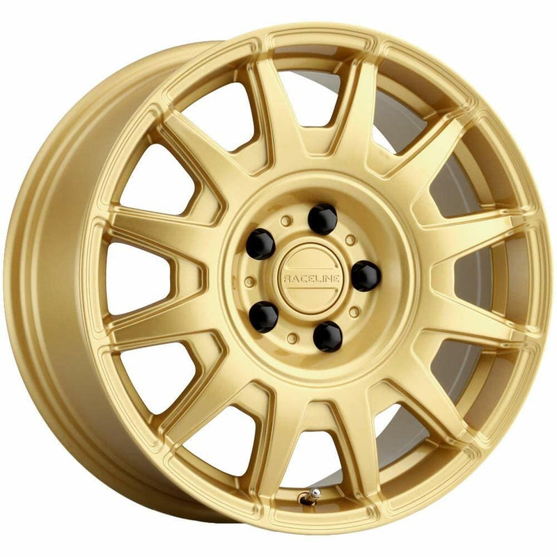 401GD Raceline Wheels AERO Gloss Gold Wheel (17 x 8. inches /5 x 114 mm, 40 mm Offset)
