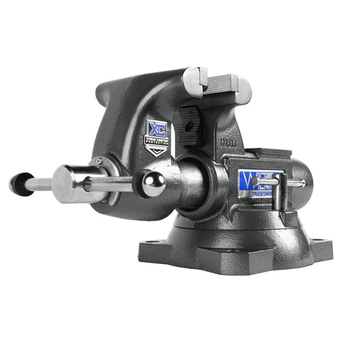 Wilton XC Tradesman Bench Vise, 5-1/2" Jaw Width, 5" Max Jaw Opening, 3-3/4" Throat (Model 1755XC)