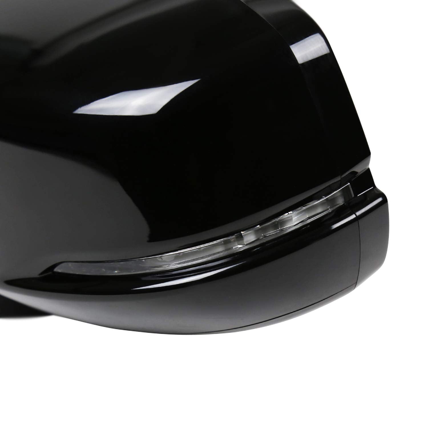 7-Pin Power Heated + LED Turn Signal Spec-D Tuning 1PC Left Driver Side Mirror Compatible with 2013-2017 Honda Accord