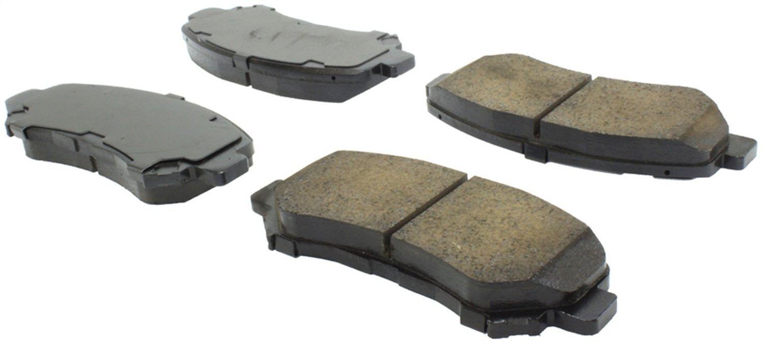 Front StopTech 308.13740 Brake Pads with Shims and Hardware Street