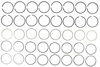 Clevite Ring Set, Clevite 50076CP.060 - Plain Checker 283,307 Engs. (65-70); Chev. 283,30