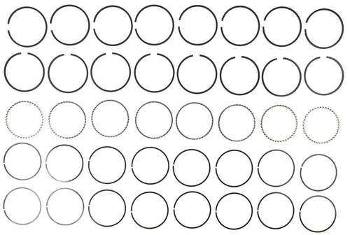 Clevite Ring Set, Clevite 50076CP.060 - Plain Checker 283,307 Engs. (65-70); Chev. 283,30
