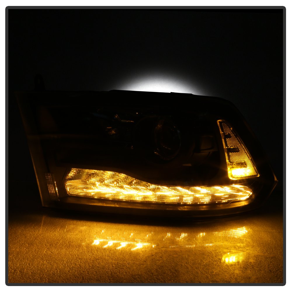 Dodge Ram 2013-2017 Spyder 9040238 Halogen Models Projector Headlights