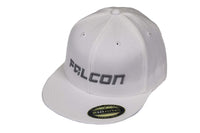 Premium Flexfit Falcon Hat, Flat Visor White - Large/XL