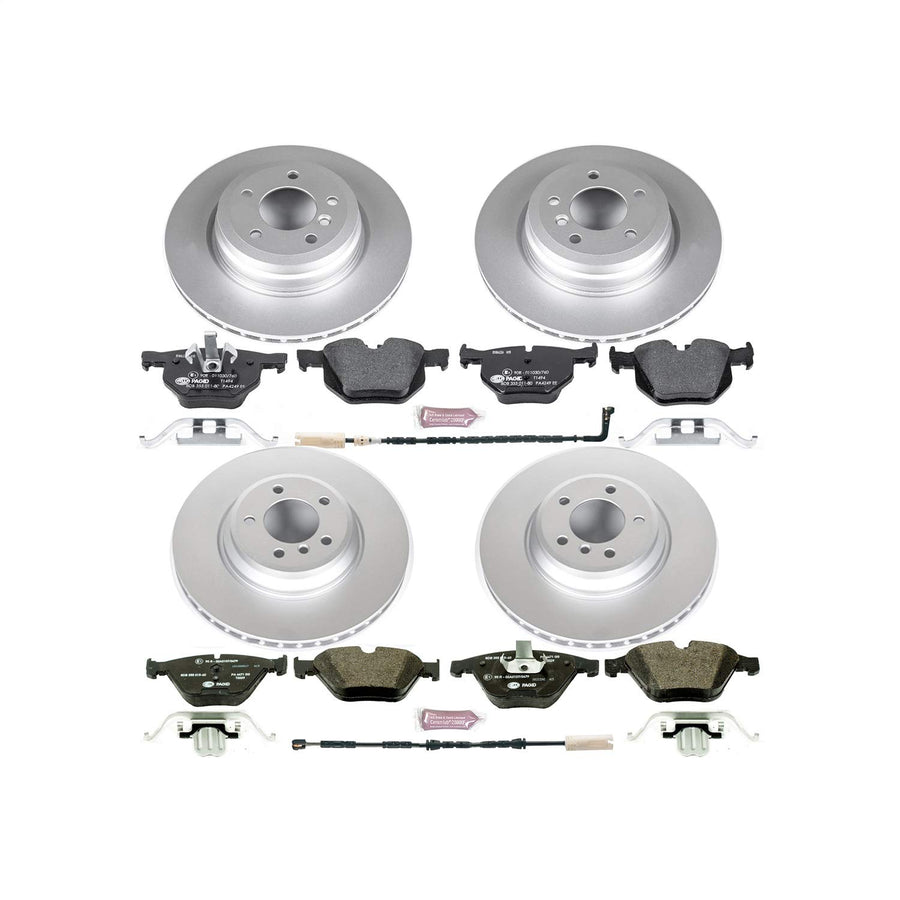 Euro-Stop Power Stop Brake Kit Front and Rear ESK6056