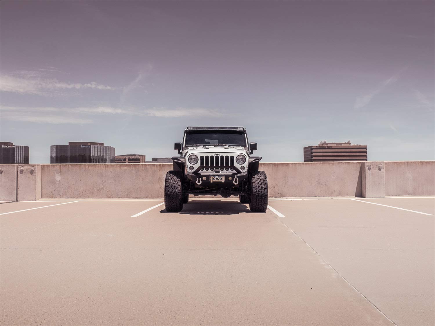 Front Fendor Flares Road Armor RDA507AFF0B Fits Jeep Wrangler