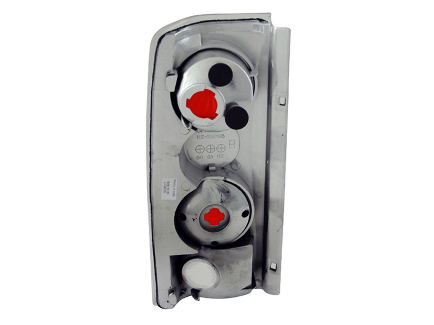 G2 Anzo USA 211001 Chrome Tail Light Assembly - (Sold in Pairs)