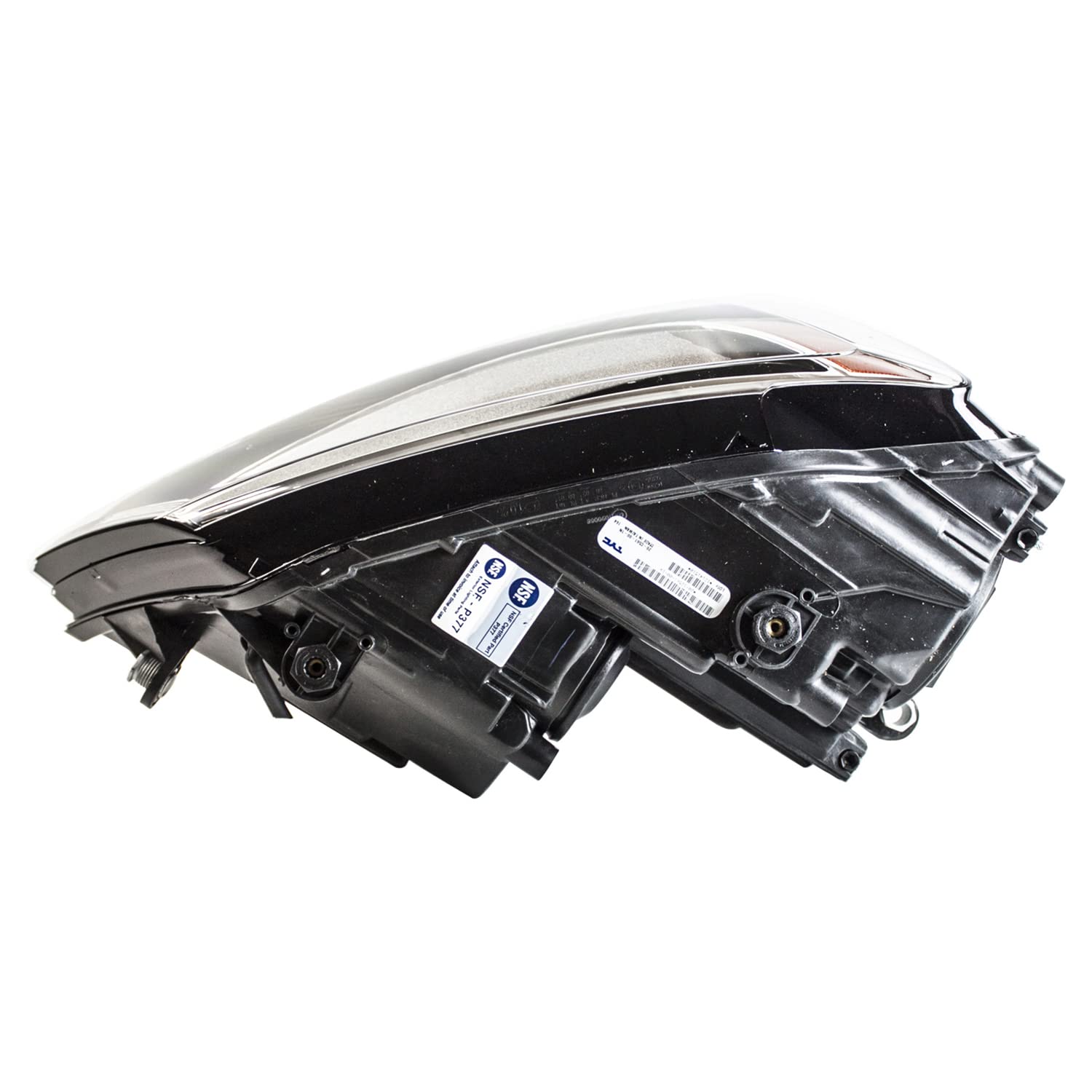 Right TYC Headlight Assembly Compatible with 2011-2016 Volkswagen Jetta