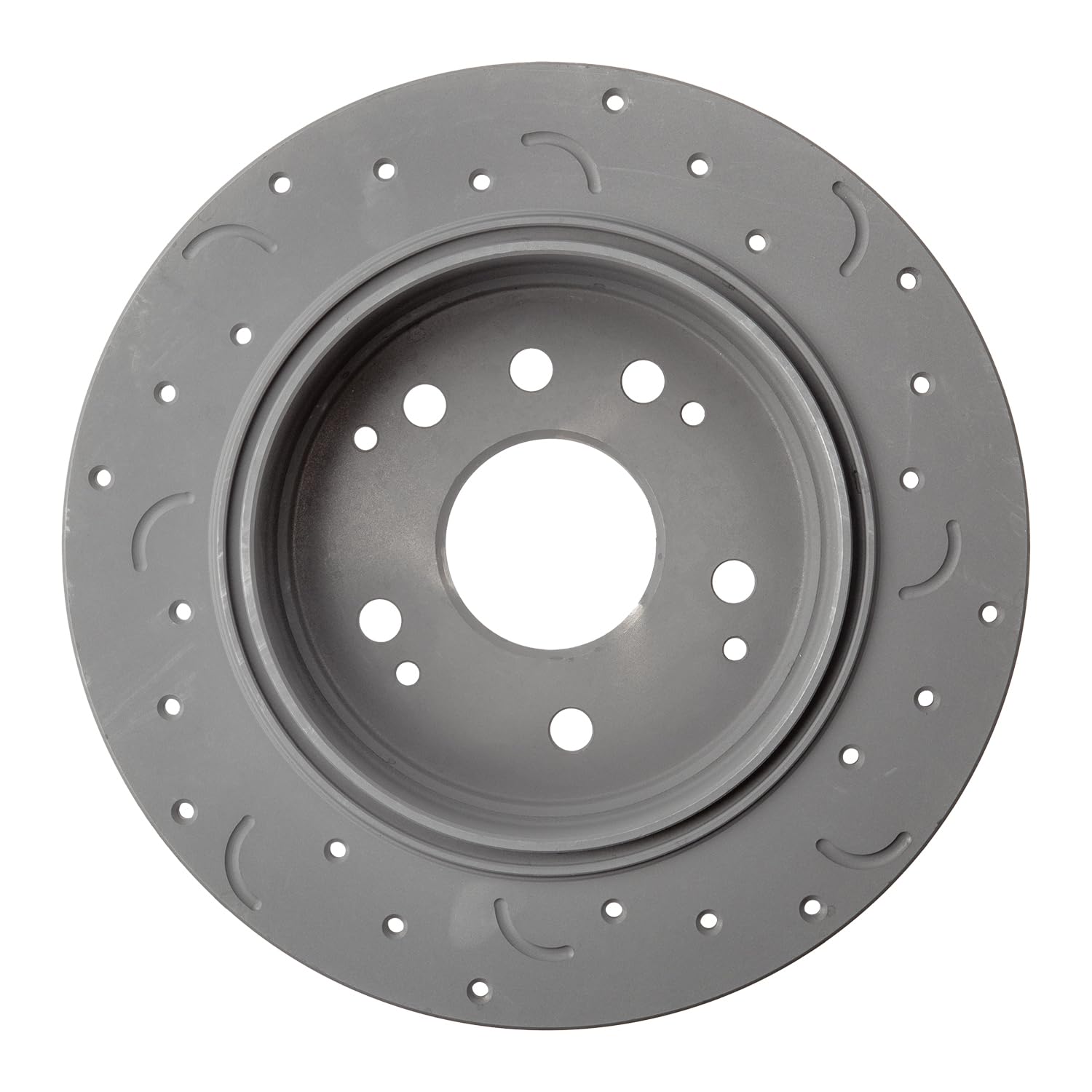 Cross-Drilled and Slotted Hawk Performance Talon HTC5359 Rotors