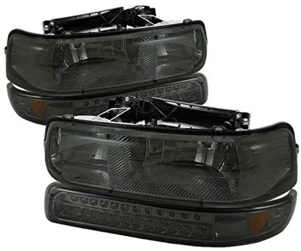 Headlight Spyder Auto HD-JH-CSIL99-LED-SET-SM with LED Bumper Light