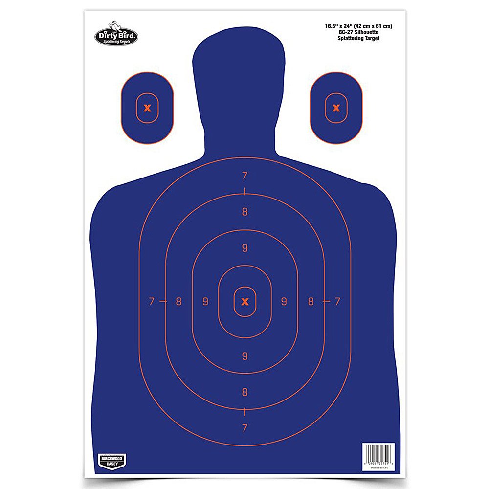 Birchwood Casey Silhouette Dirty Bird Target (Per 3), 16.5 x 24-Inch
