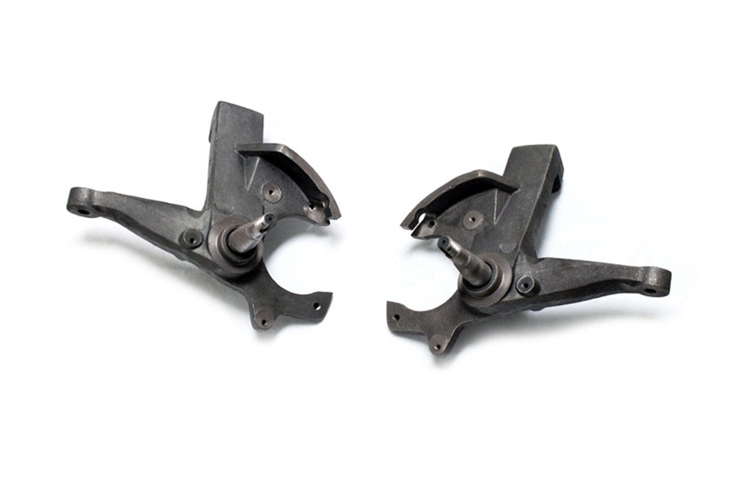 Part# 100520L MaxTrac SUSPENSION'S is A Pair of 2" LOWERING SPINDLES CAST from Steel & E-Coated Black