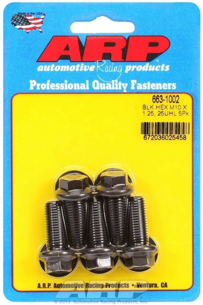 Bolt Kit ARP - 6pt 5pk 10mm x 1.25 x 25mm
