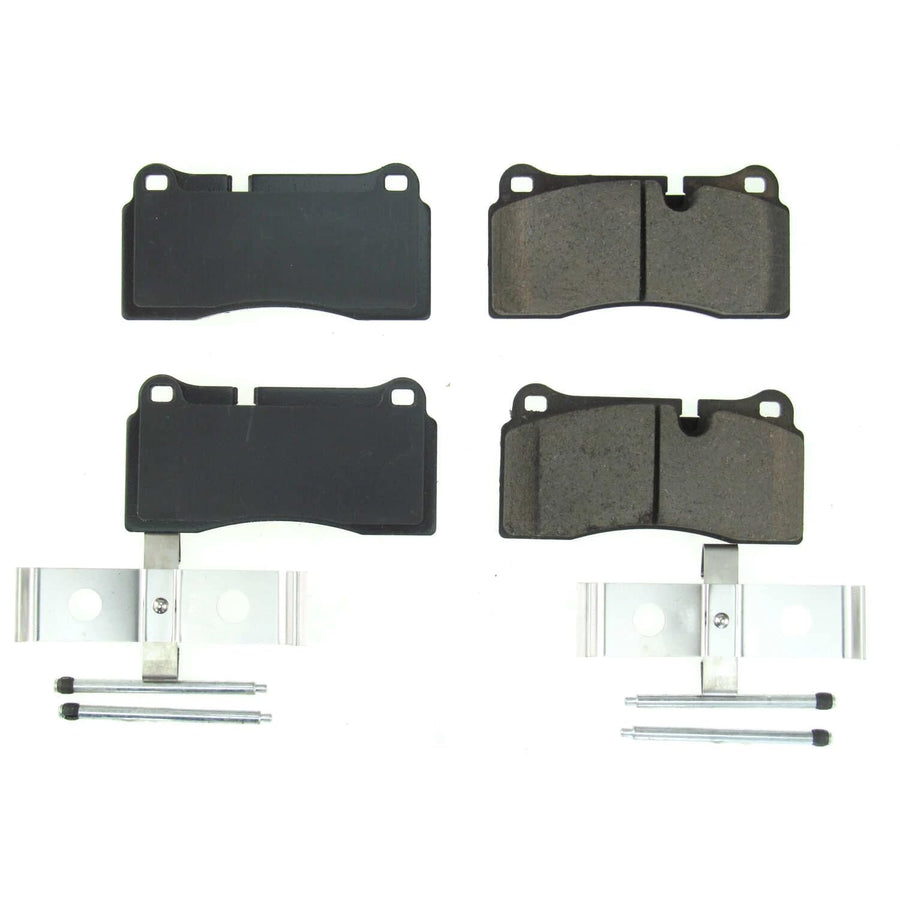 17-1155 Power Stop Rear Z17 Evolution Ceramic Brake Pads with Hardware For Audi R8 2008-2012 | Audi R8 2014-2015 | Audi R8 2017-2018 [Vehicle Specific]