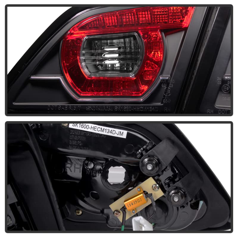 Chevy SS LED Tail Light Spyder Auto ALT-YD-CVSS14-LED-BK