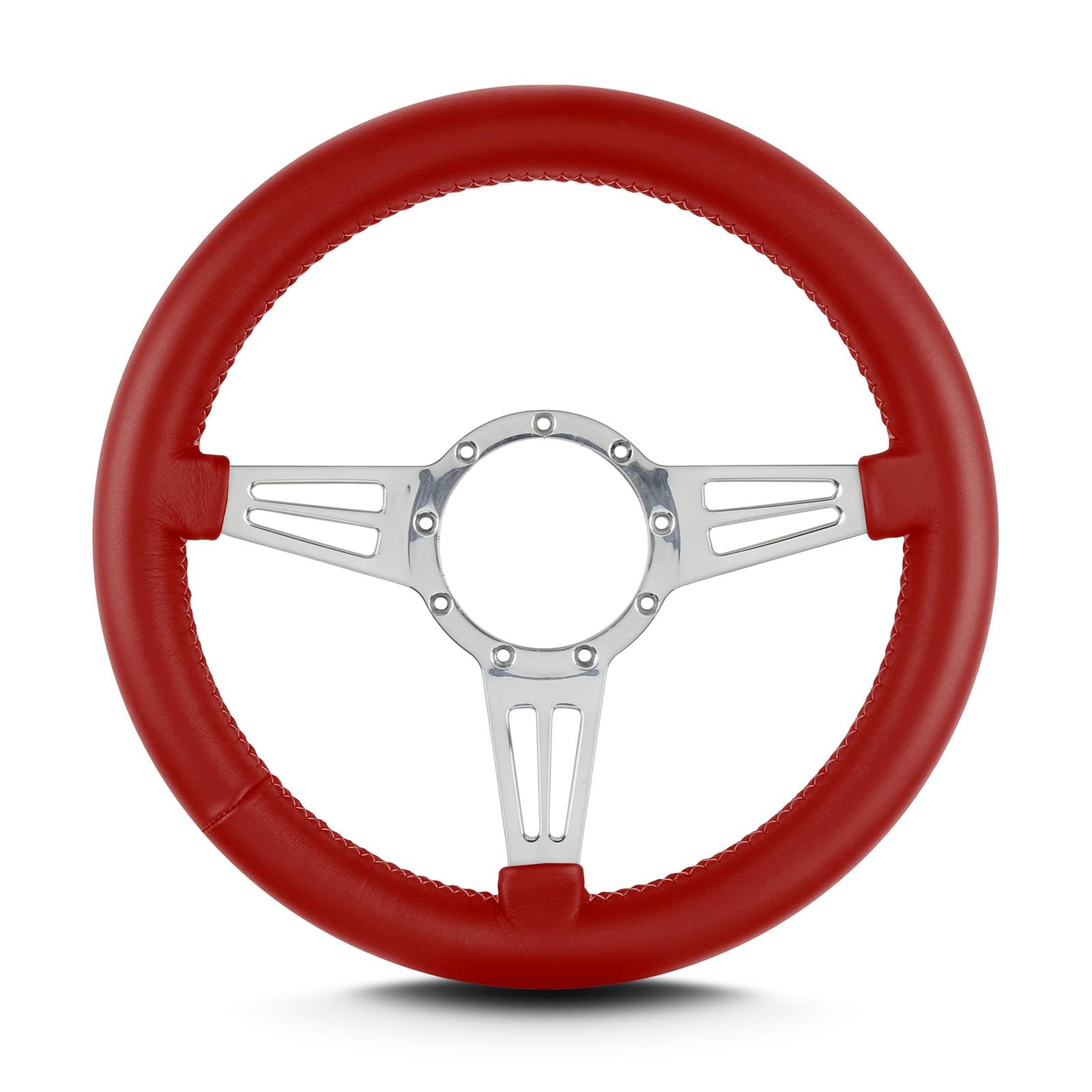 Mark 4 Lecarra 86612 Double Slot Polished Thick Grip Bright Red