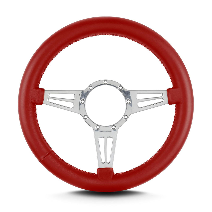 Mark 4 Lecarra 86612 Double Slot Polished Thick Grip Bright Red