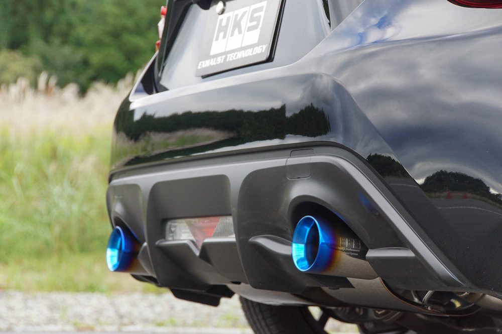 Muffler HKS 32018-AT041V (LEGAMAX Sports S-Tail Ti ZN6/ZC6), 1 Pack, (N)