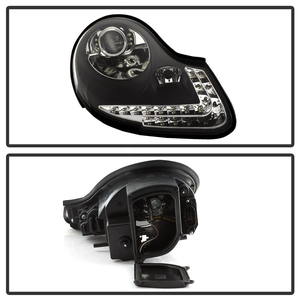 Projector Headlights Xtune (PRO-ON-PBX98697-LED-BK)