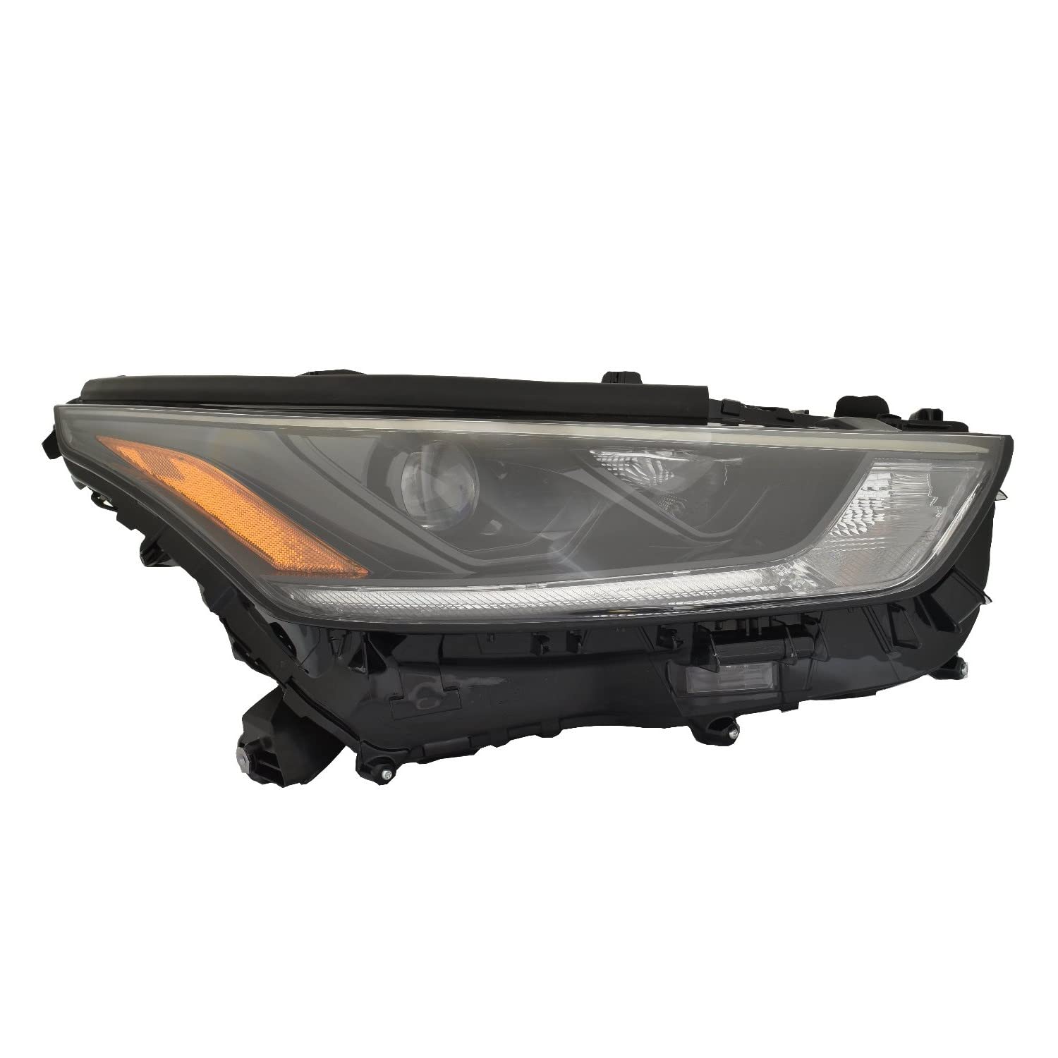 Toyota Highlander 20-21 Headlight XSE RH Passenger Side CAPA Replaces OEM: 81110-0E470 Partslink: TO2503303C ACK Automotive