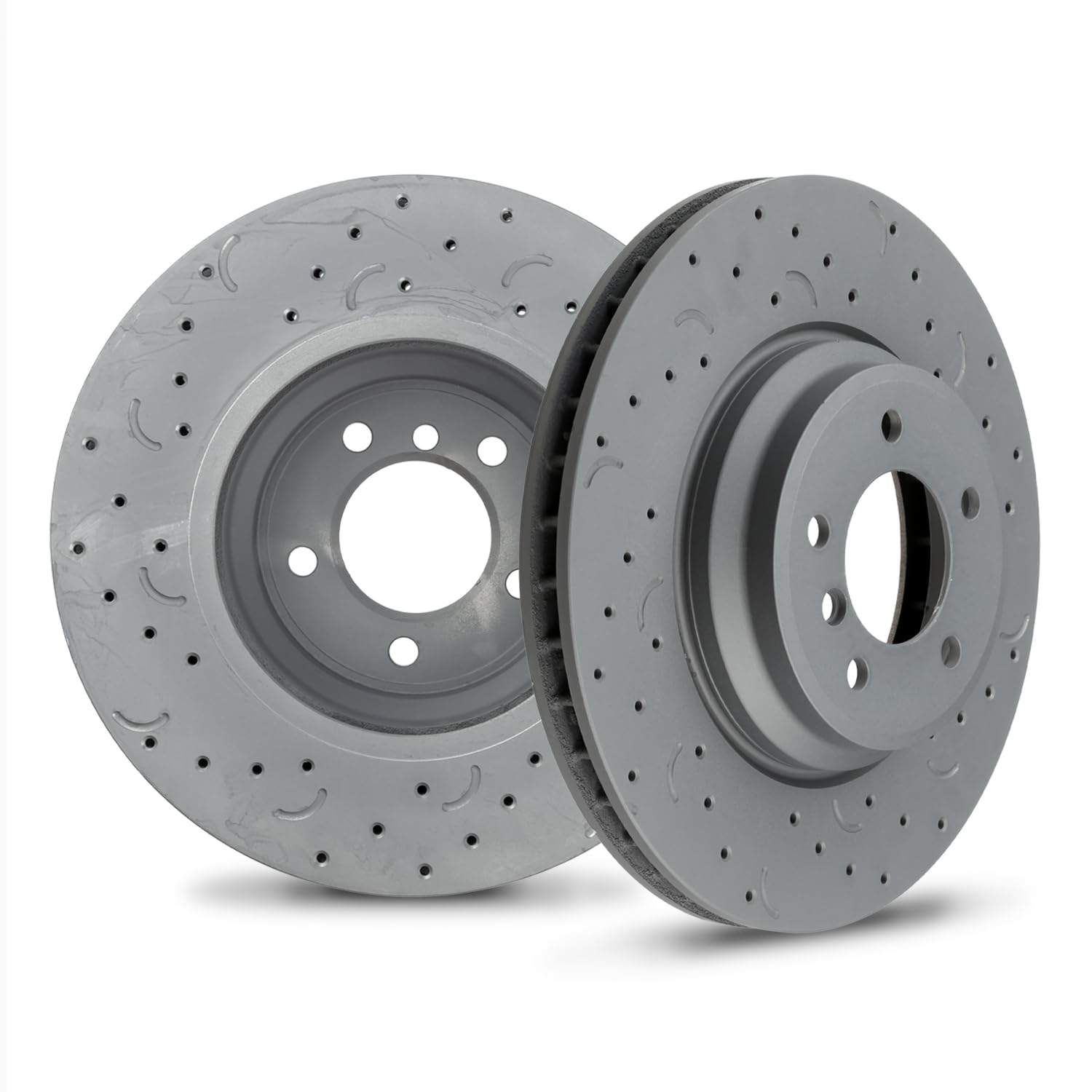 Hawk Performance Cross-Drilled and Slotted HTC4862 Talon Rotors