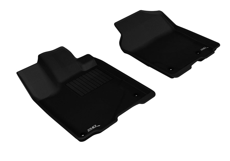 Front Row 3D MAXpider Custom Fit All-Weather Floor Mat for Select Acura RDX Models - Kagu Rubber (Black)