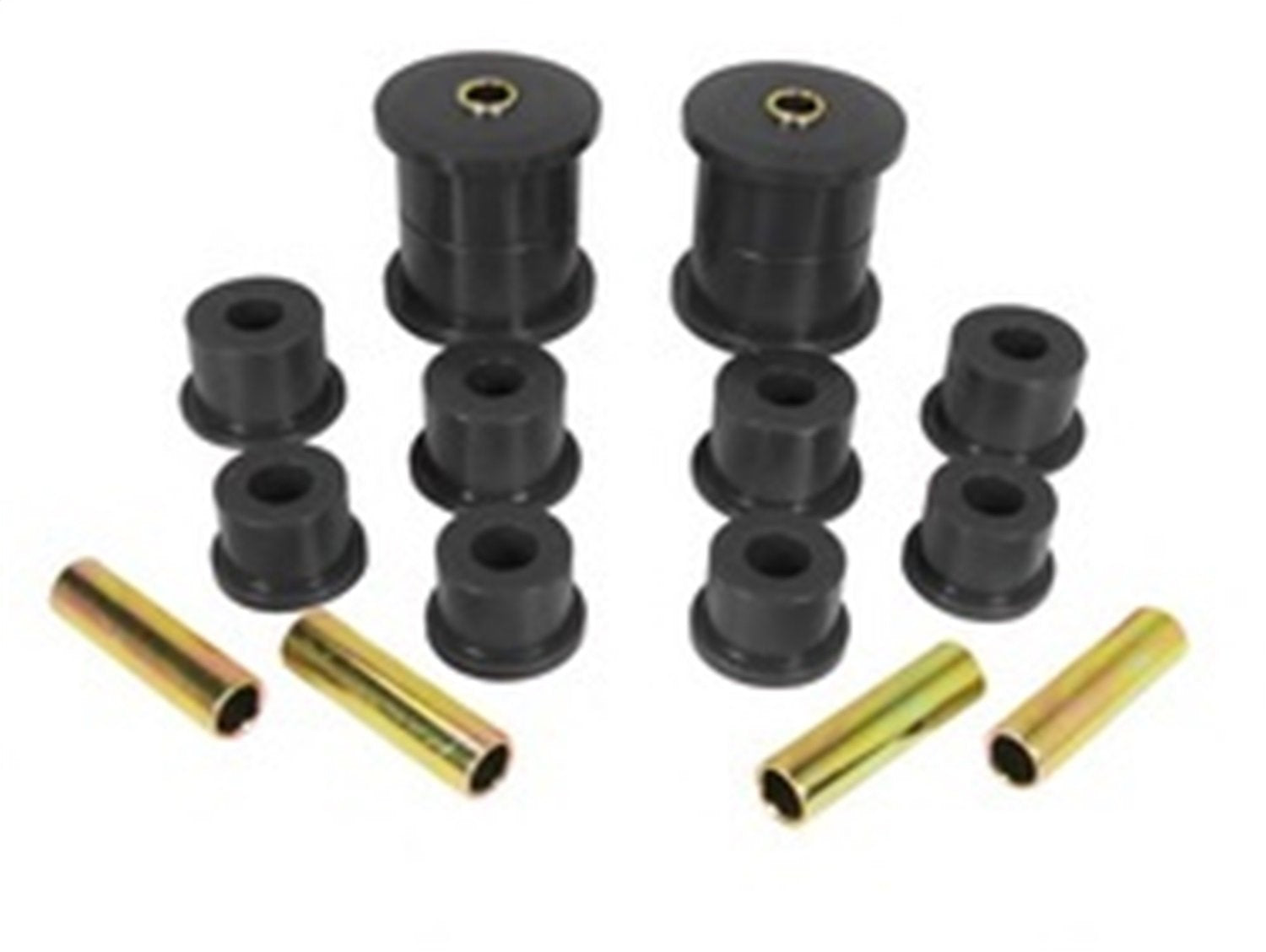 Rugged Ridge | Leaf Spring Bushing Kit, Suspension Rear, Black | 1-1007BL | Fits 1984-2001 Jeep Cherokee XJ