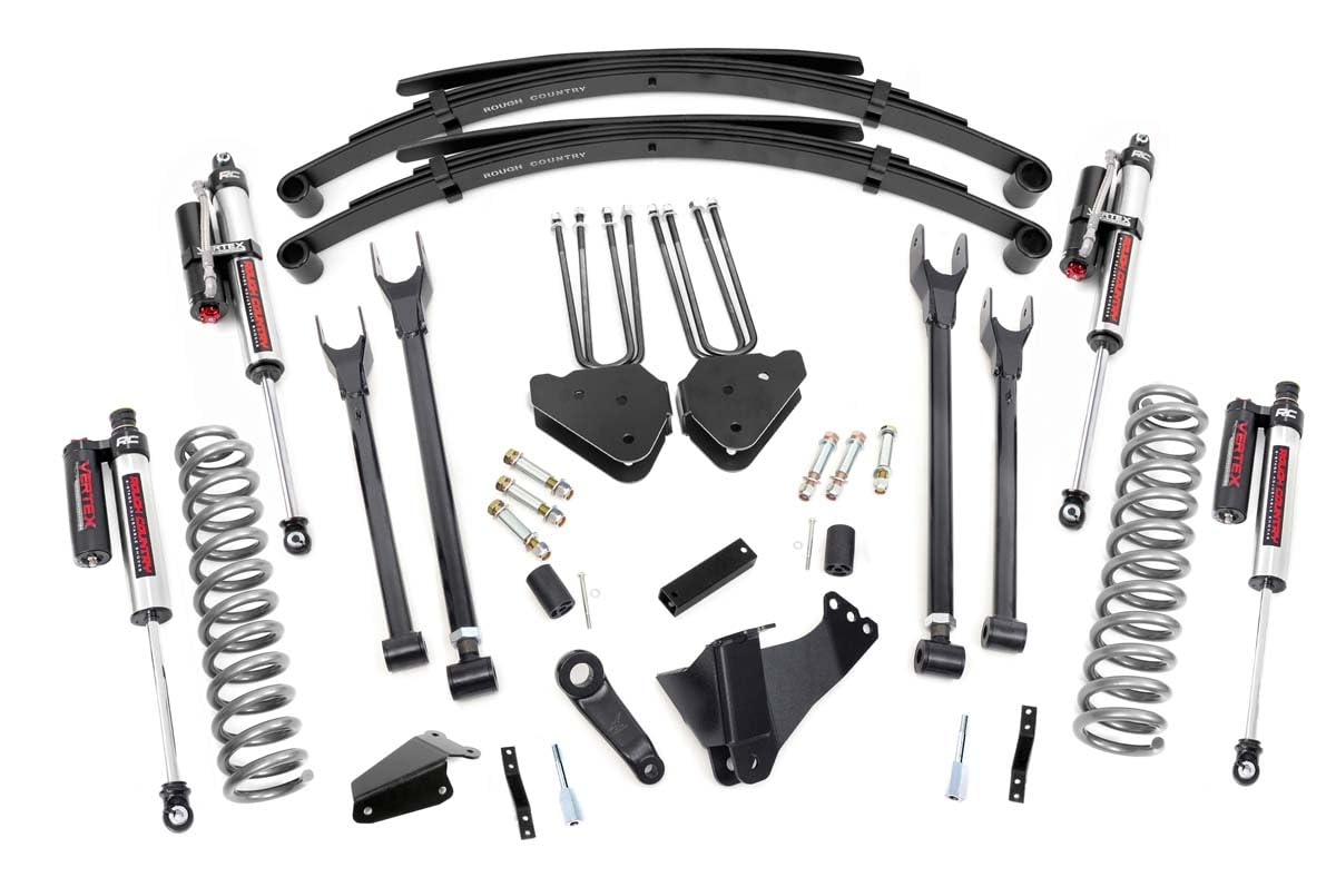 4-Link Rough Country 6" Lift Kit for 05-07 Super Duty | Diesel - 58250