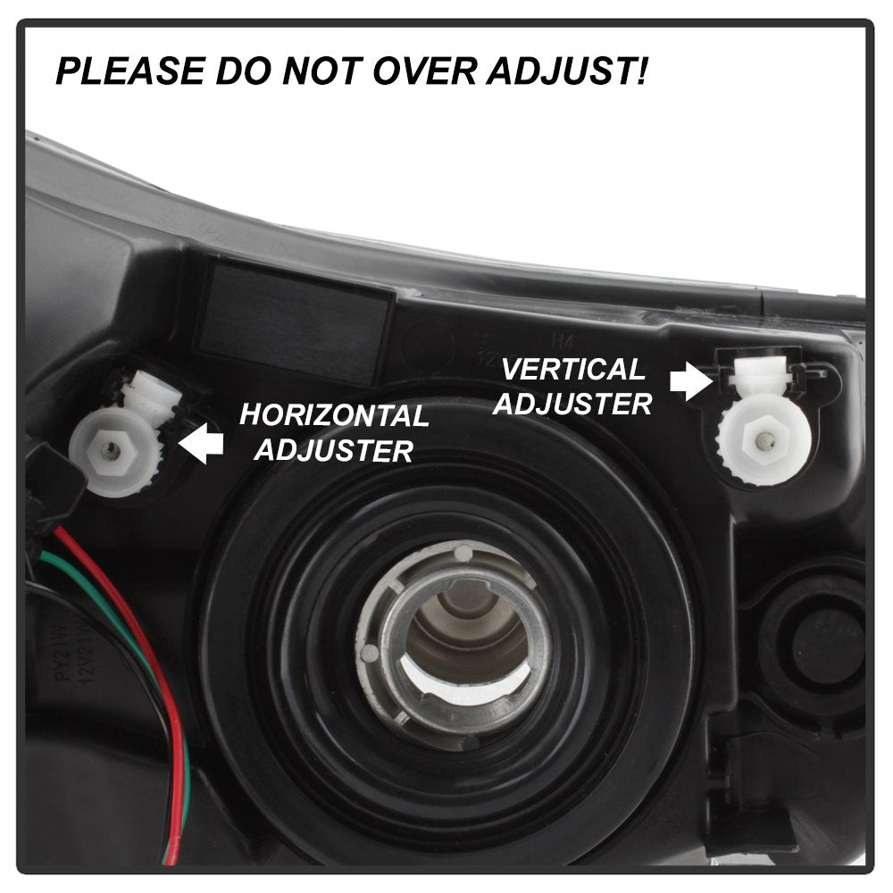 OEM Style Xtune Headlights (HD-JH-CCRZ13-OE-L) (OE)