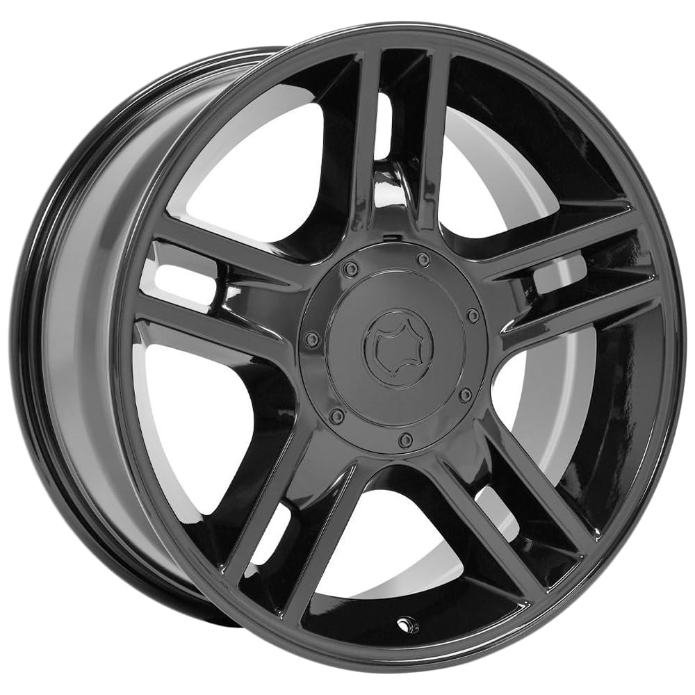 FR81-20090-5135-14B OE Wheels 20" Replica Wheel Fits Ford F150 Rim 20x9 Black Wheel