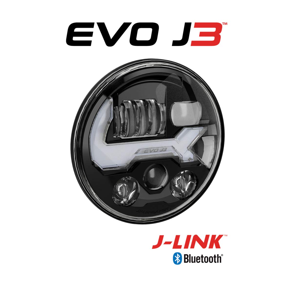 Jeep LED Headlights J.W. SPEAKER Model Evolution J3