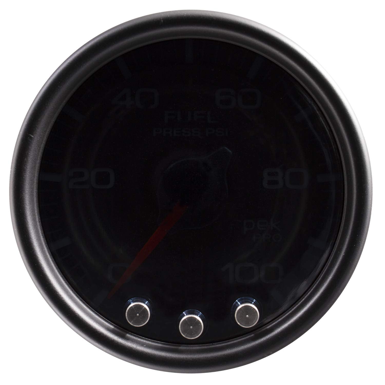 Auto Meter Gauge P31452, Fuel Press, 2 1/16", 100Psi, Stepper Motor W/Peak & Warn, Smoke/Blk, Spek-Pro