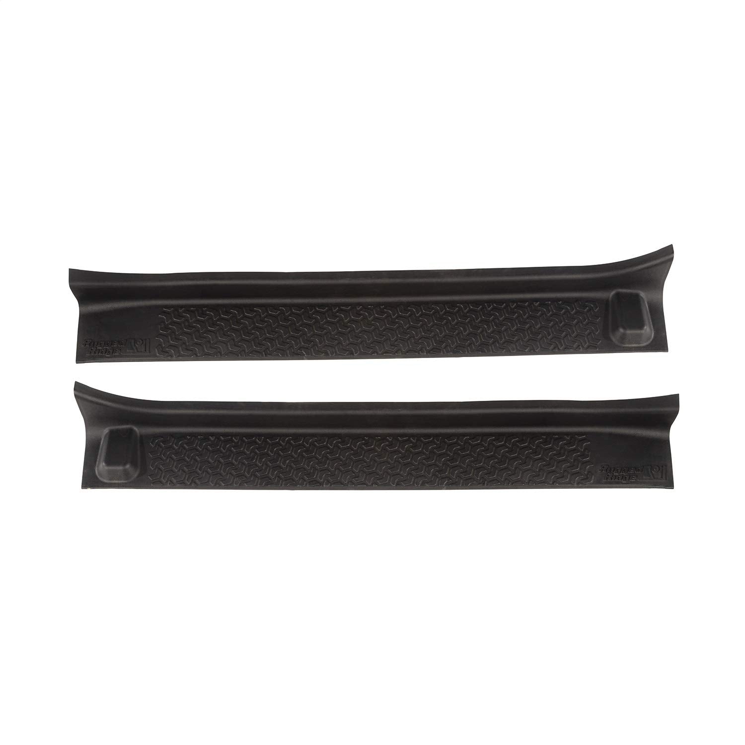 All-Terrain Rugged Ridge Entry Guards for Jeep Wrangler JL | 2-Piece Set, No Drill | Black Thermoplastic | 11216.31 | Fits 2018-2024 Jeep Wrangler JL 2-Door
