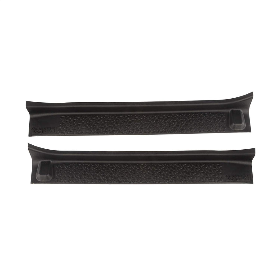 All-Terrain Rugged Ridge Entry Guards for Jeep Wrangler JL | 2-Piece Set, No Drill | Black Thermoplastic | 11216.31 | Fits 2018-2024 Jeep Wrangler JL 2-Door
