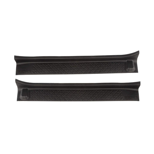 All-Terrain Rugged Ridge Entry Guards for Jeep Wrangler JL | 2-Piece Set, No Drill | Black Thermoplastic | 11216.31 | Fits 2018-2024 Jeep Wrangler JL 2-Door