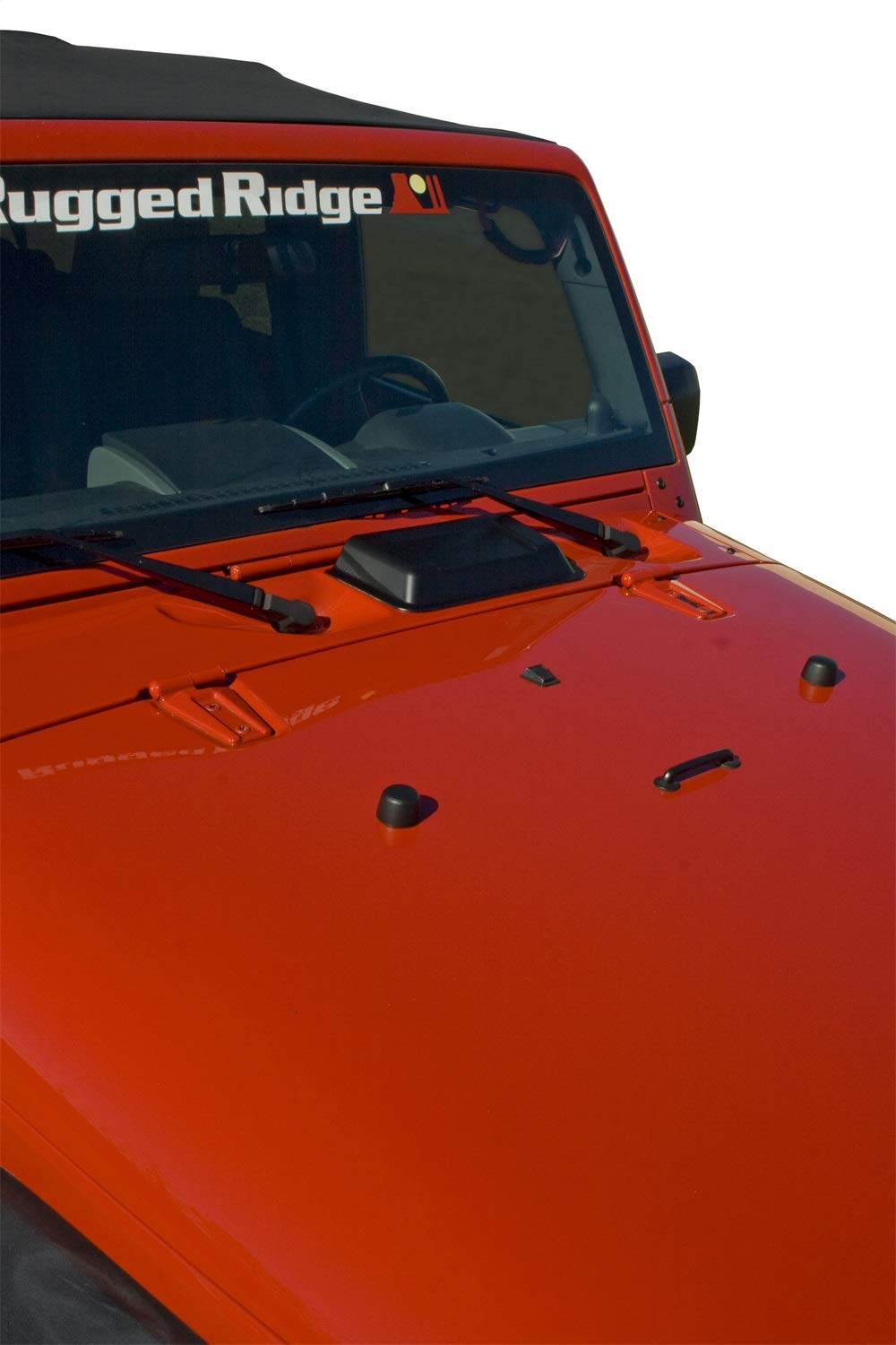 Cowl Vent Scoop, Black | Rugged Ridge | 11352.12 | Fits 1998-2018 Jeep Wrangler TJ/JK