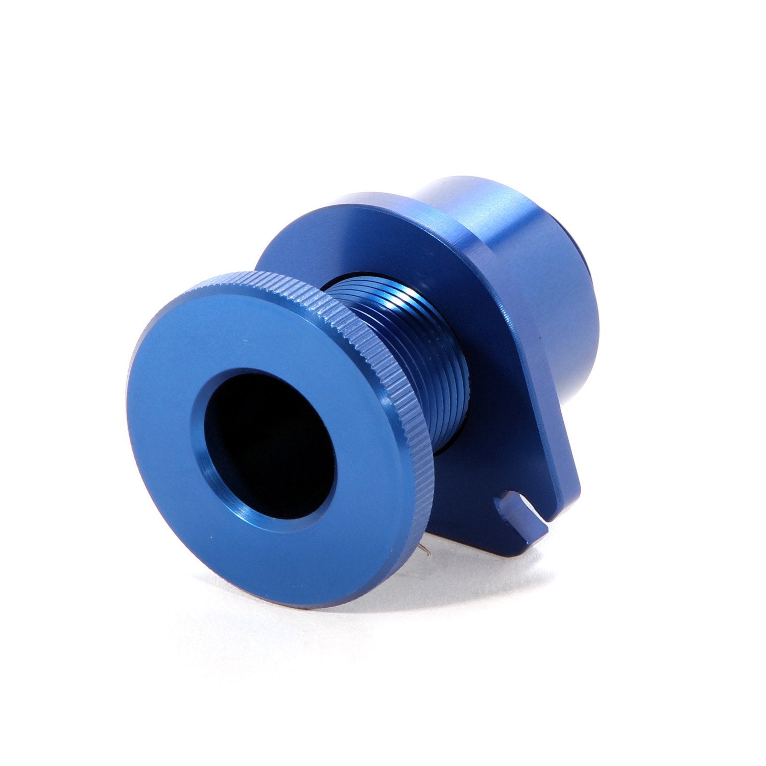 Clutch Cable BBK Adjuster Under Hood Firewall For Ford Mustang - Blue Anodized Finish