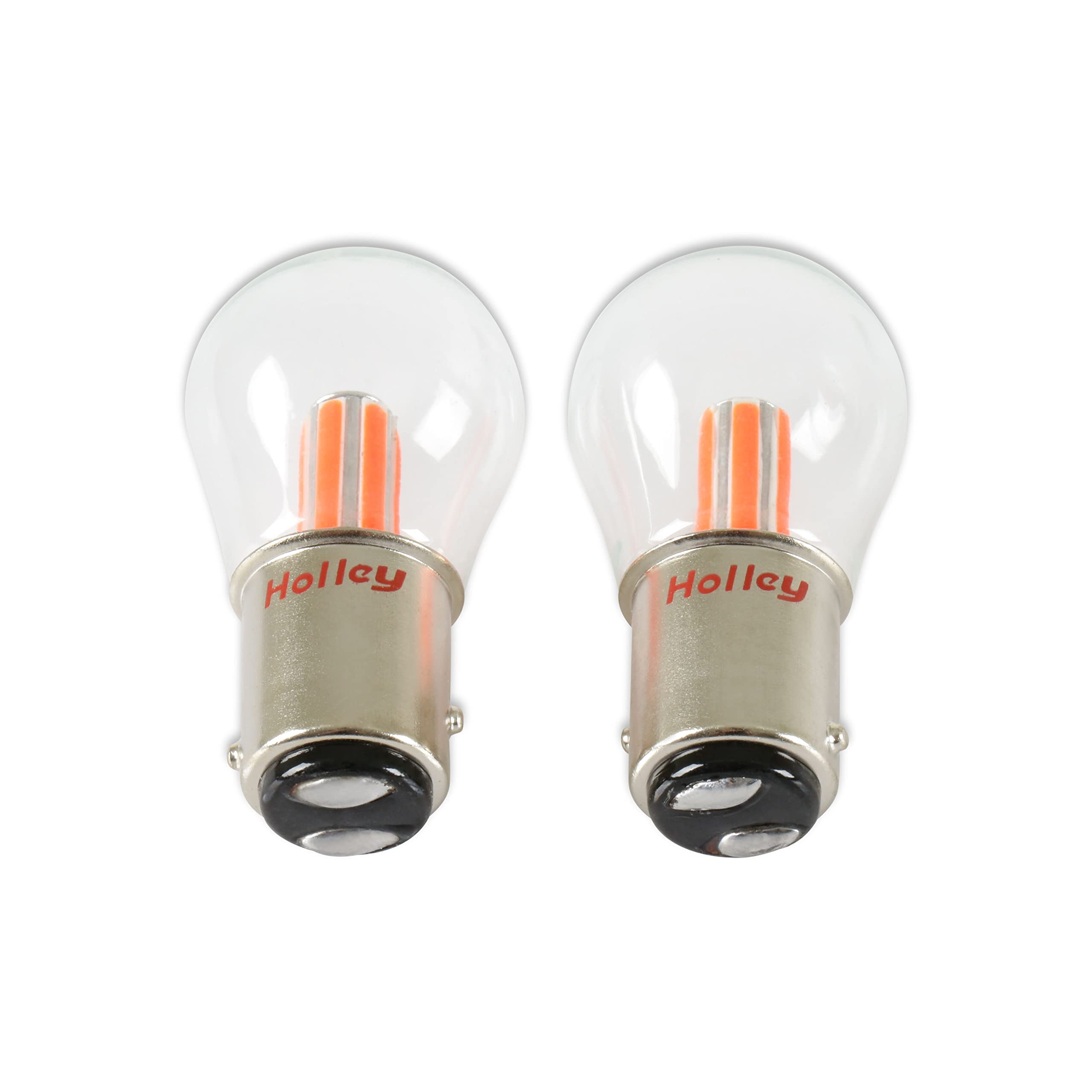Holley HLED30 RetroBright LED Bulbs - Turn Signal 1157 - Red - Pair