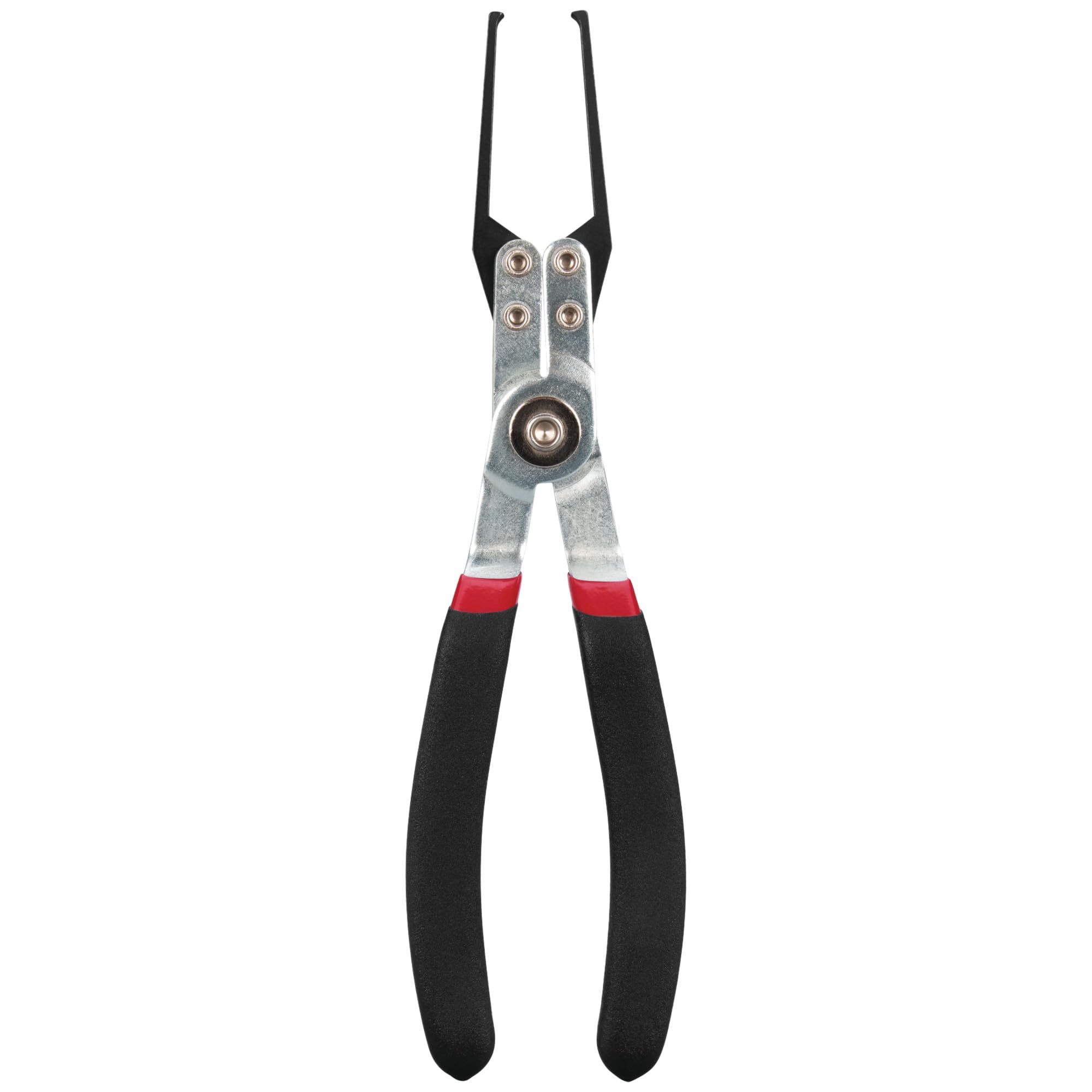 W80518 Performance Tool Relay Removal Pliers, Offset Handles, Thin Tips, Cushion Handles, Black