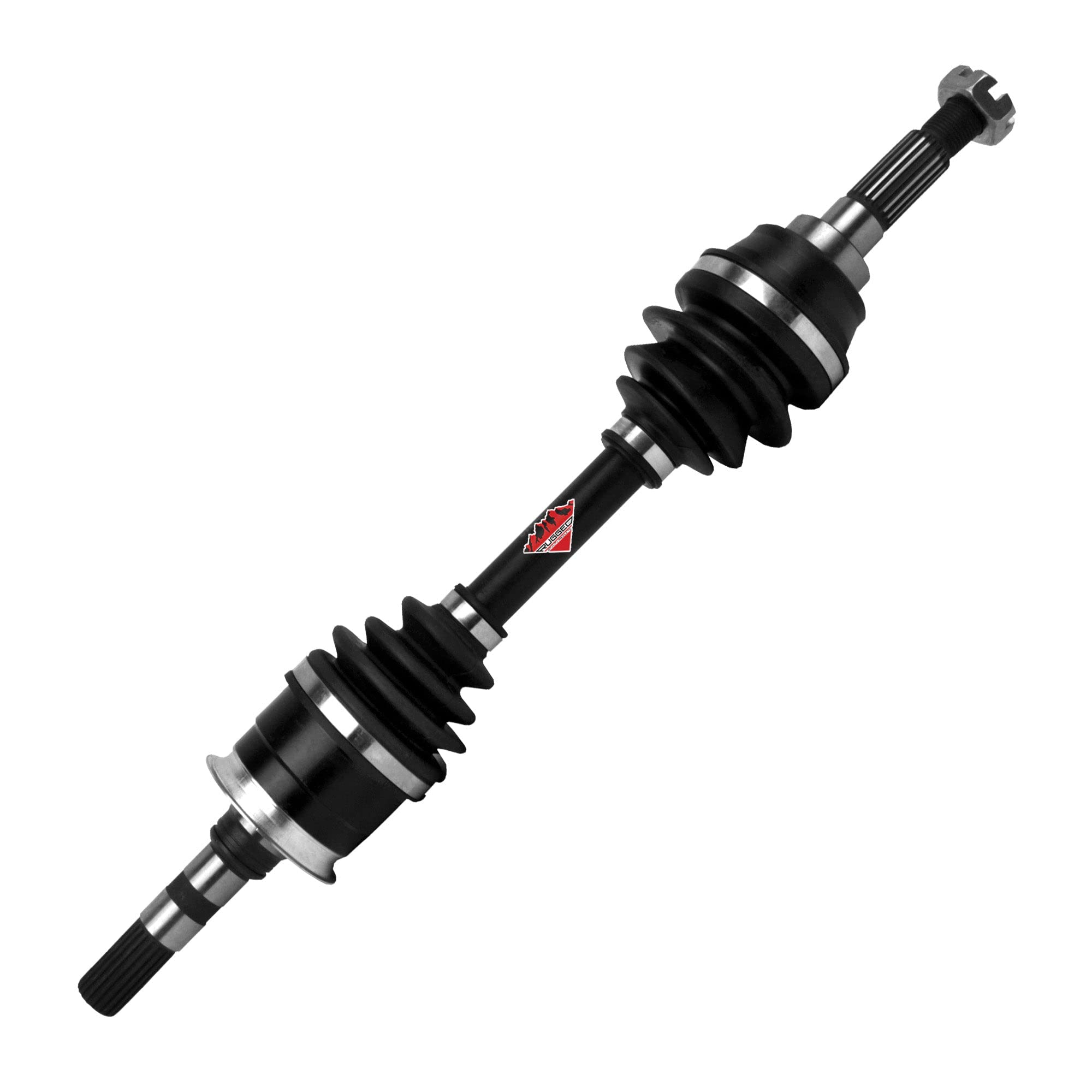 Performance Front Left/Right Rugged Axle (1990-2004) Kawasaki Brute Force, CNC Precision Components, Stainless-Steel Clamps Coated for High Protection OEM: 59266-1096, 59266-1103