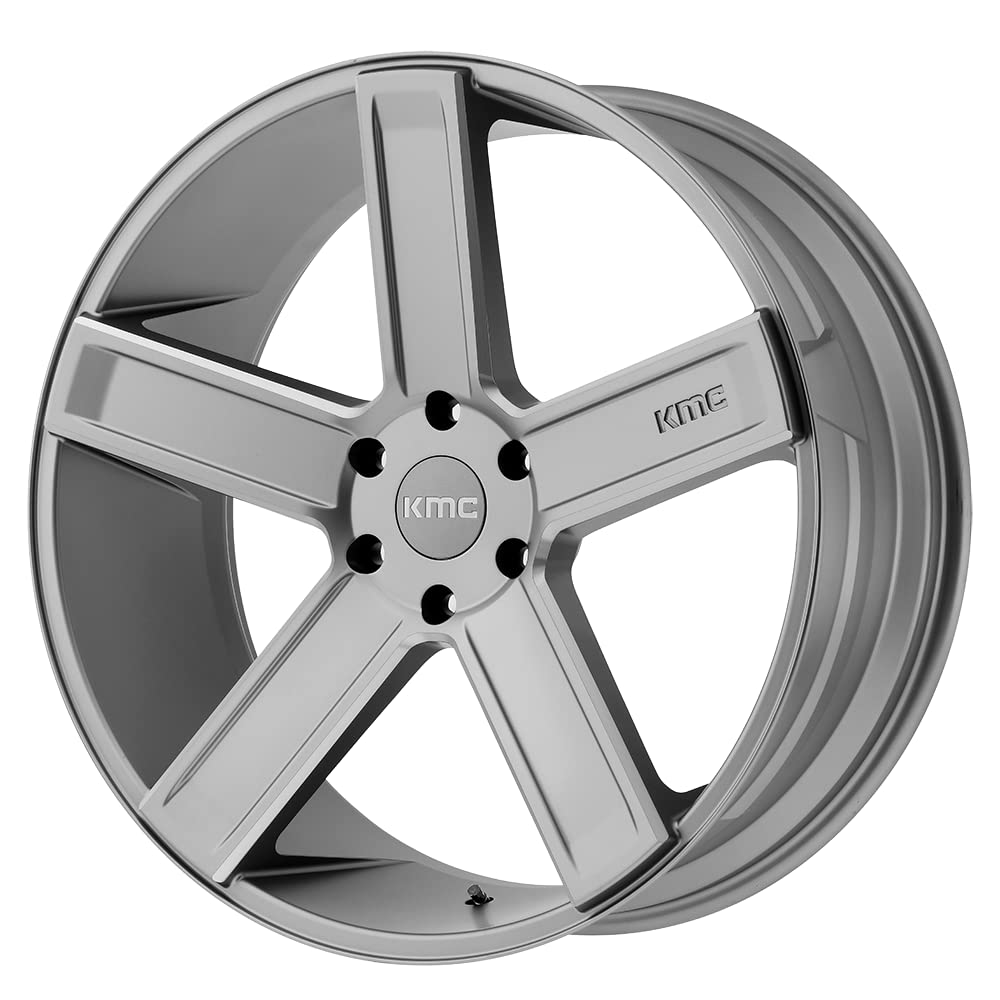 KMC 20X8.5 KM702 S-GRY MILL 6X5.5 15MM - KM70228568415