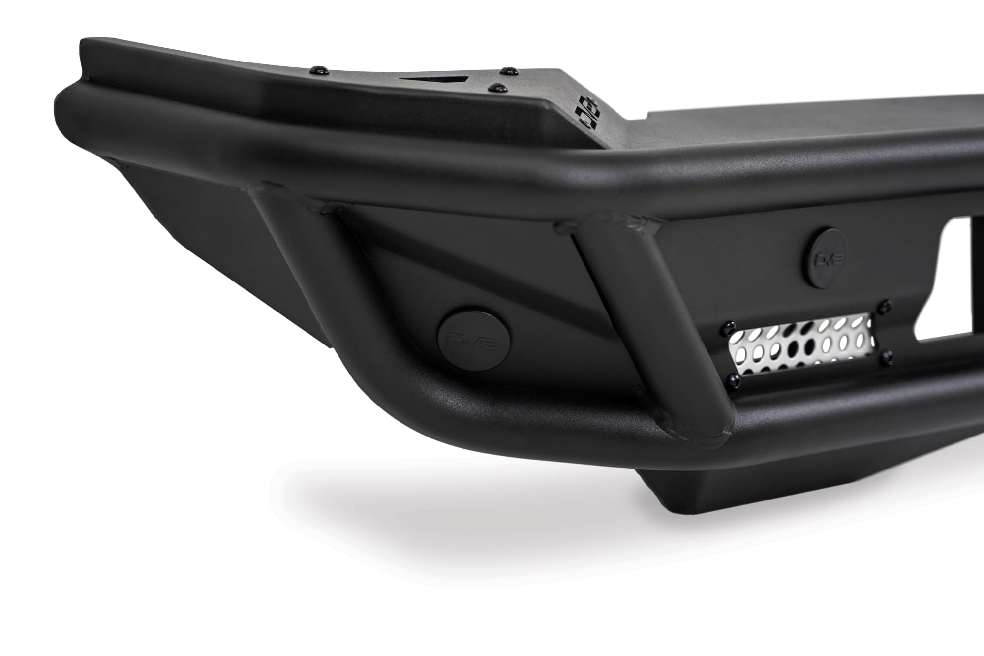 Rear Bumper Competition Series for 2021-2025 Ford Bronco | Fits Up to 37” Spare Tire | Mounts Two Light Mounts that Fit 3” Light Pods | Low Profile | DV8 Offroad