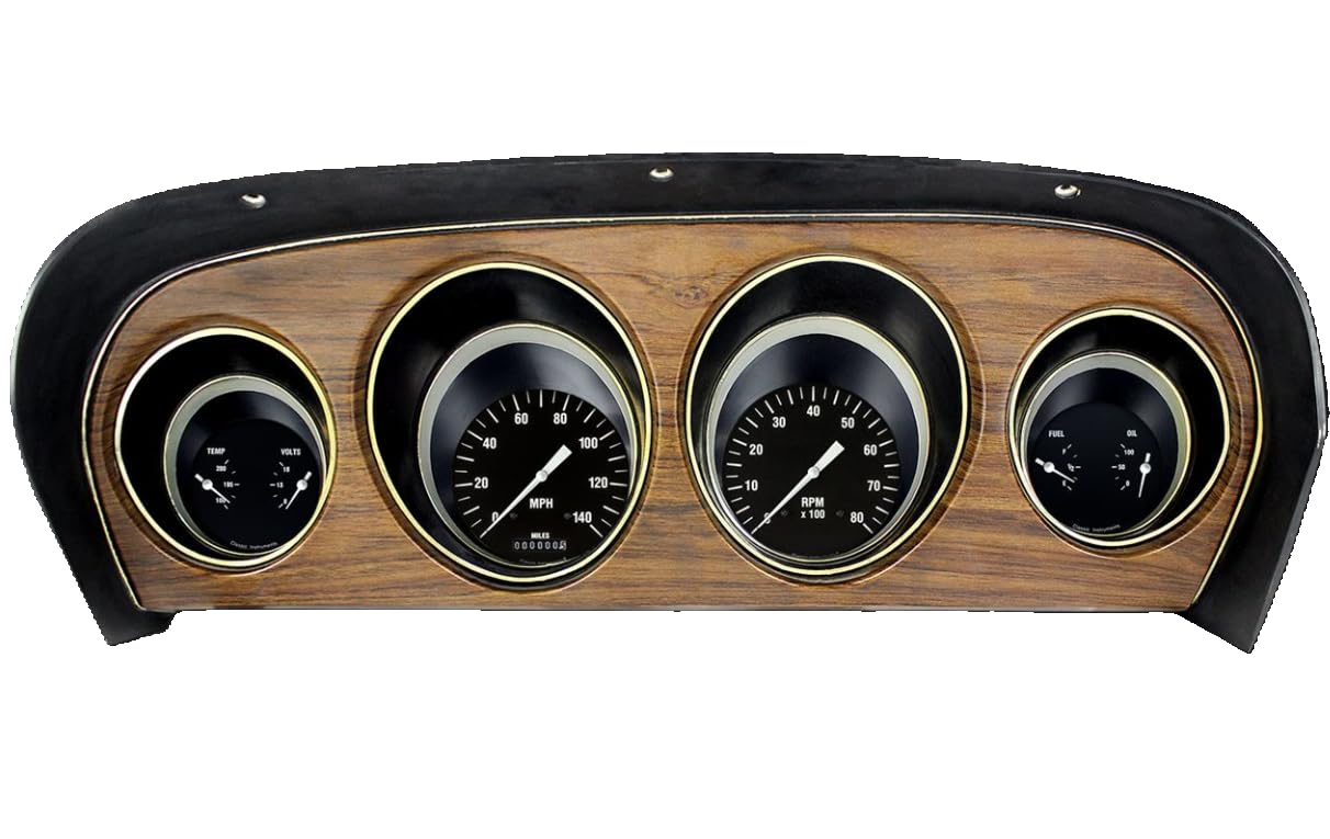 Classic Instruments Hot Rod Gauge Package MU69HR Fits 1969-1970 Mustang