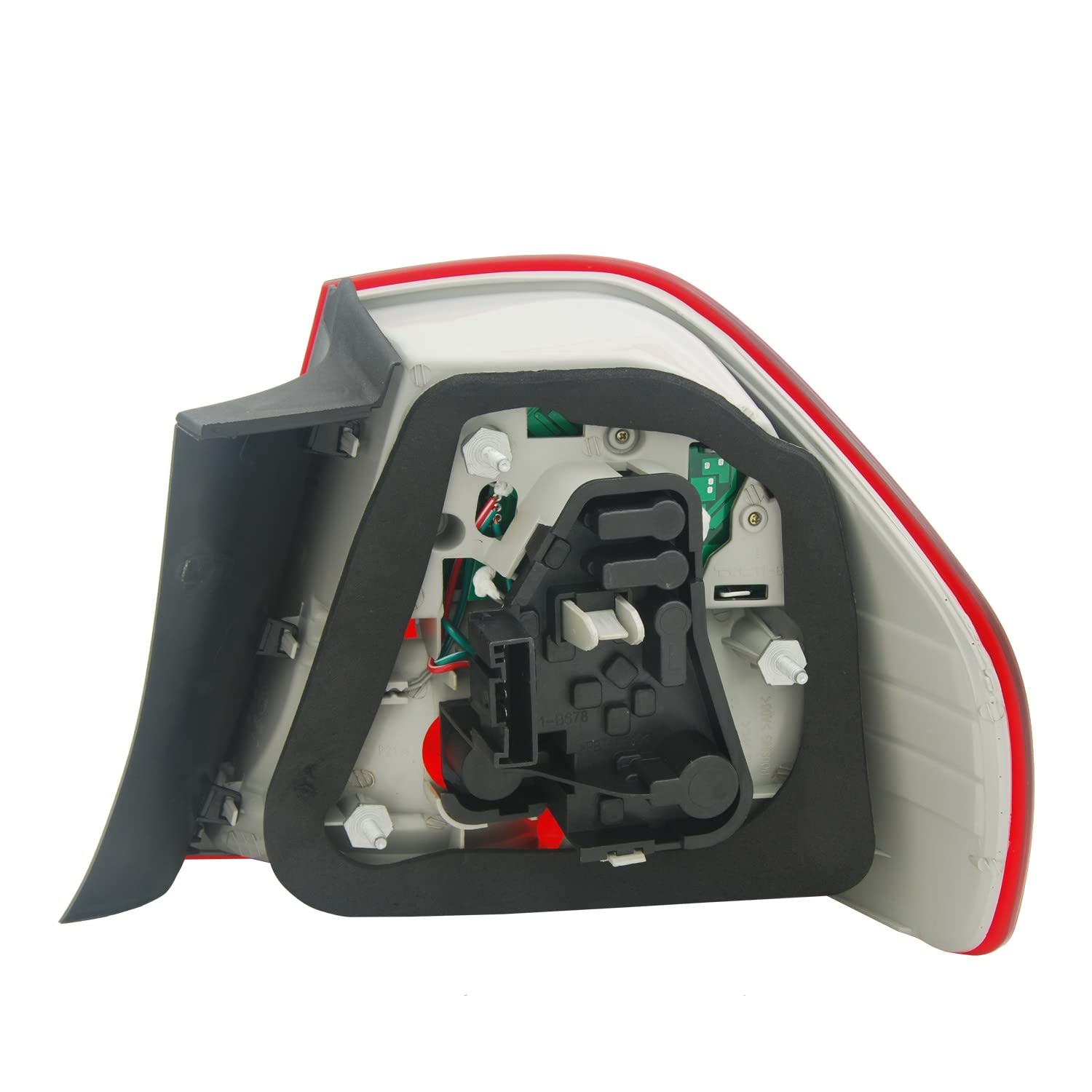 Right TYC Tail Light Assembly Compatible with 2009-2011 BMW 3 Series