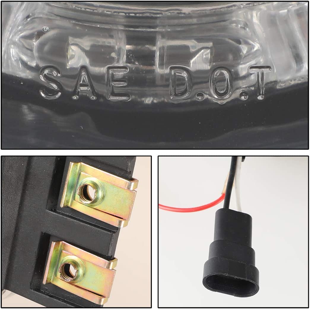Winjet OEM Series WJ30-0065-09 for [2002-2008 Dodge RAM] [2004-2006 Dodge Durango] Driving Halo Ring Projector Fog Lights
