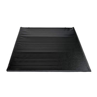 TrailFX Soft Roll-Up Tonneau Cover Lockable Fits Chevrolet Silverado 2500 HD 2020-2025 with Tailgate Handle Black Vinyl with Aluminum Rails TrailFX TFX1214