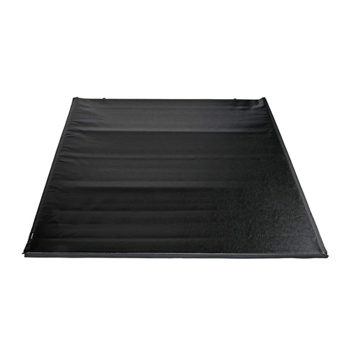 TrailFX Soft Roll-Up Tonneau Cover Lockable Fits Chevrolet Silverado 2500 HD 2020-2025 with Tailgate Handle Black Vinyl with Aluminum Rails TrailFX TFX1214